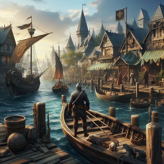 (PLAYER START) Piers of Machlashalne Docks