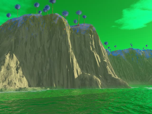 Namekian Waterfalls