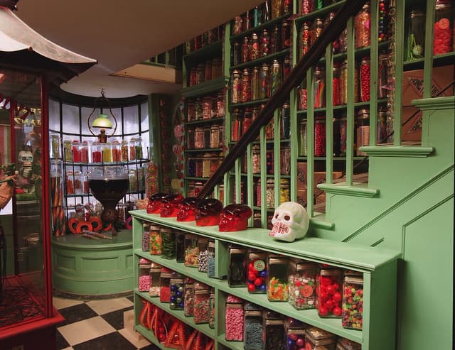 Honeydukes, magasin de Confiseries