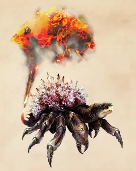 Mare des crabes de feu