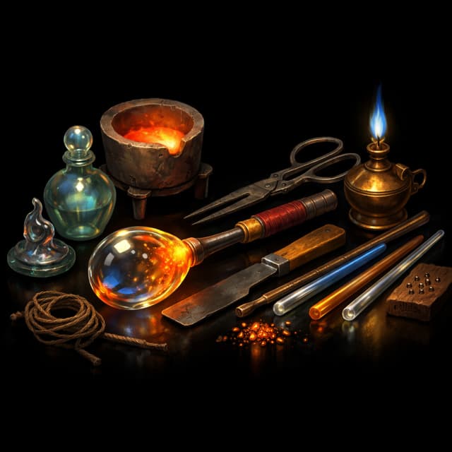 Glassblower's Tools