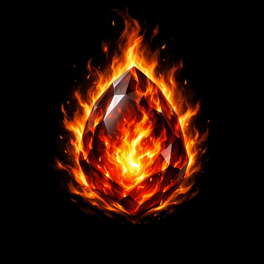 Fire Elemental Gem
