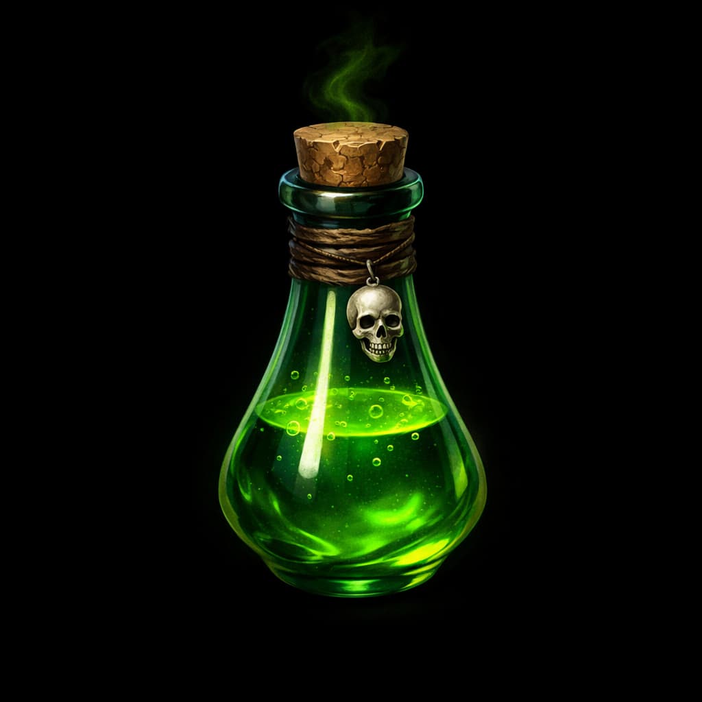 Poison, basic (vial)