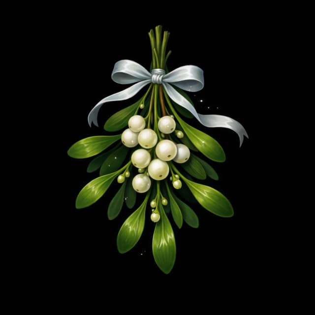 Sprig of mistletoe