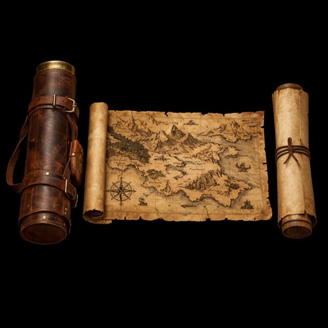 Case, map or scroll