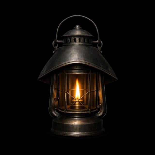 Lantern, hooded