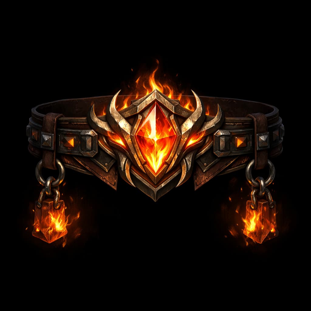 Belt of Fire Giant Strength