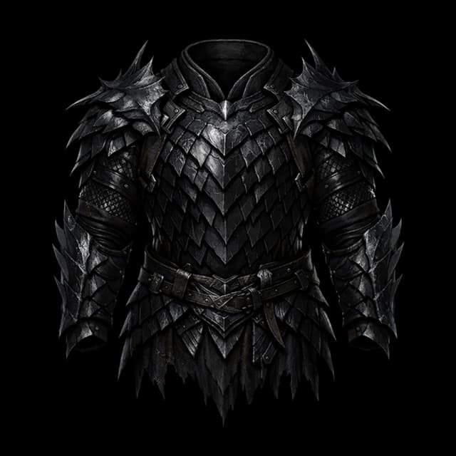Black Dragon Scale Mail