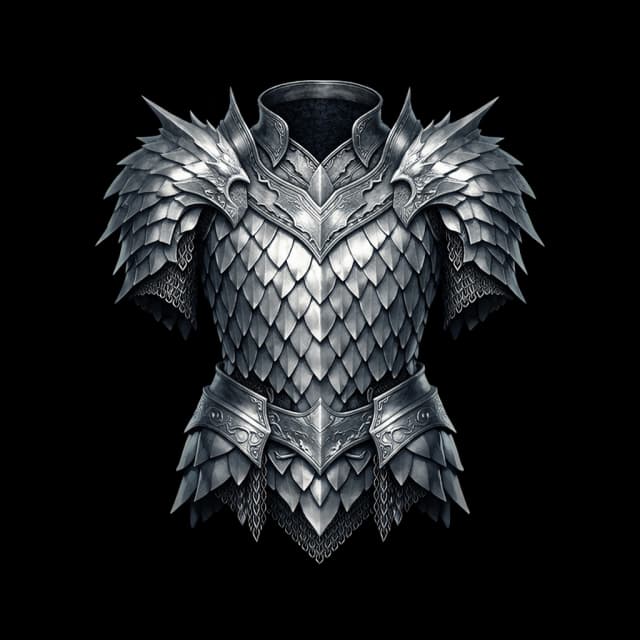 Silver Dragon Scale Mail