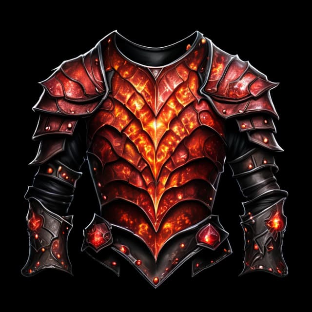 Studded Leather Armor of Fire Resistance