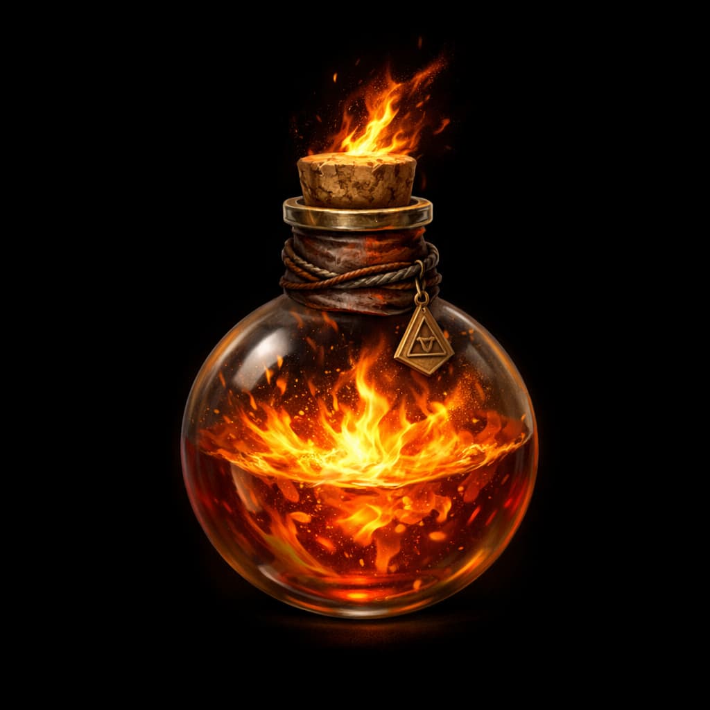 Alchemist's fire (flask)