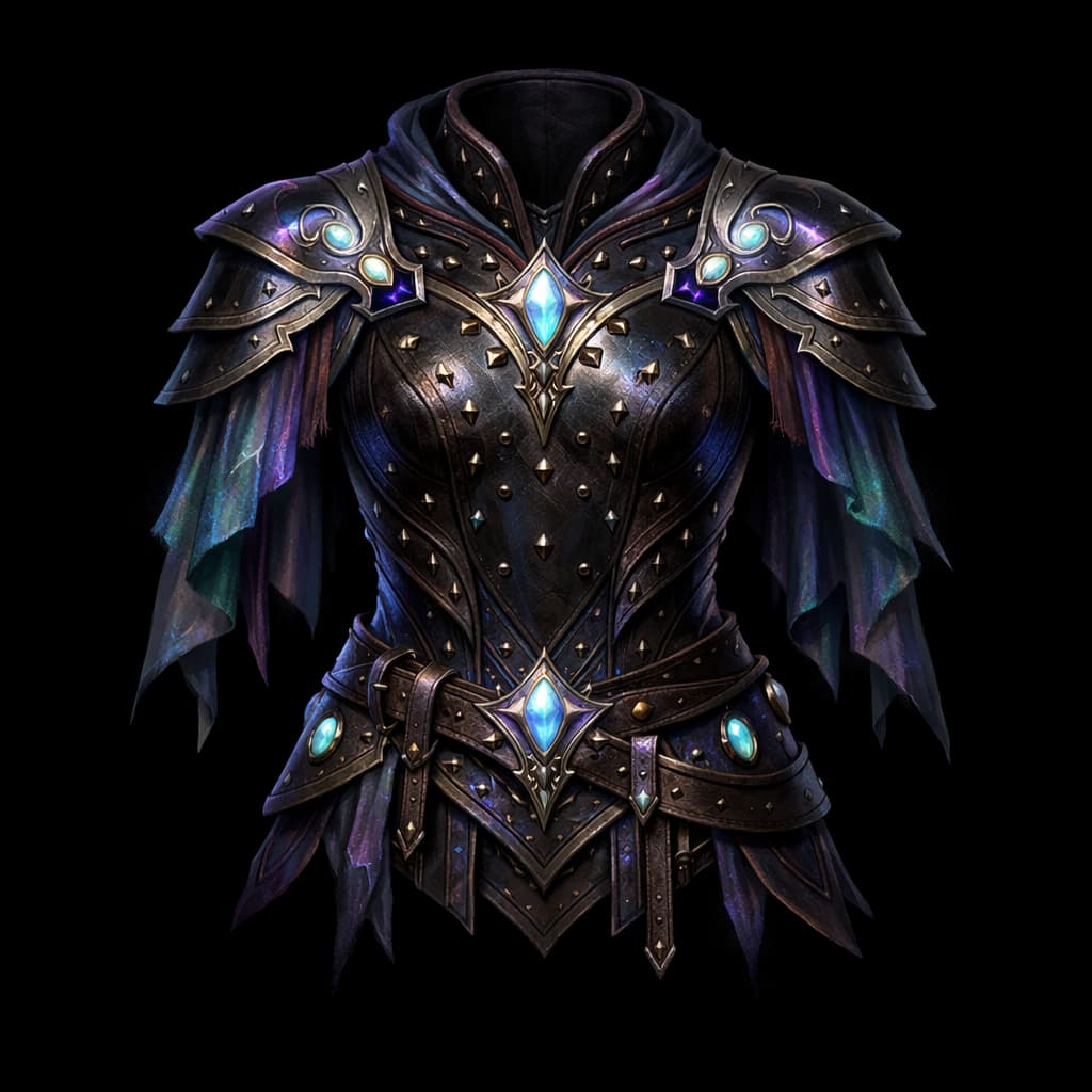 Glamoured Studded Leather Armor