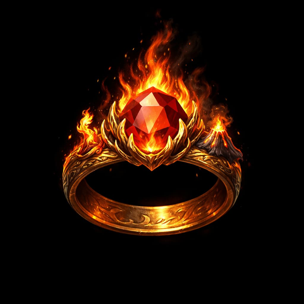 Ring of Fire Elemental Command