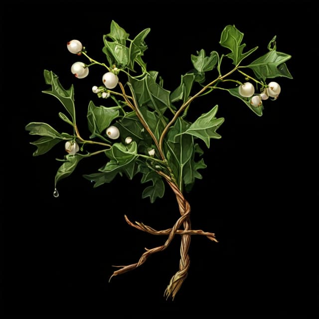Sprig of mistletoe