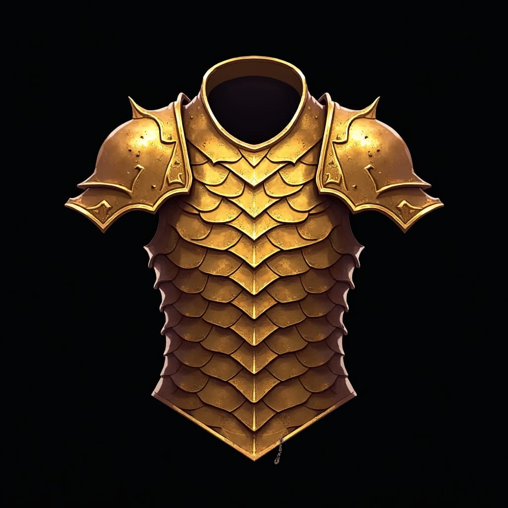 Bronze Dragon Scale Mail