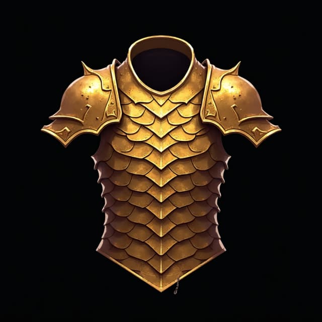 Bronze Dragon Scale Mail