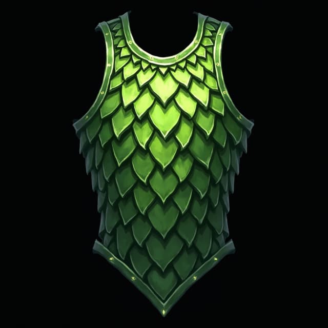 Green Dragon Scale Mail