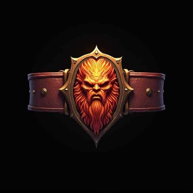 Belt of Fire Giant Strength