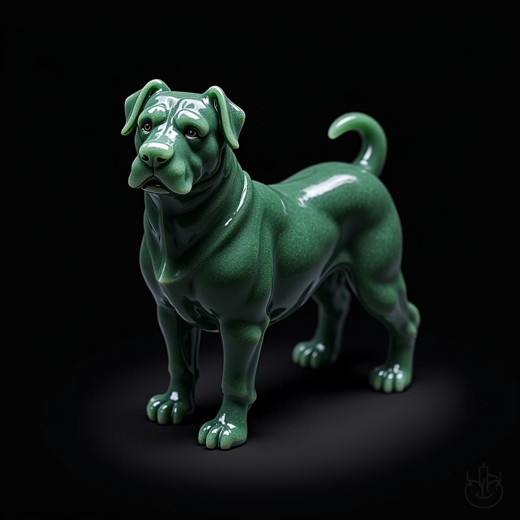 Onyx Dog Figurine of Wondrous Power