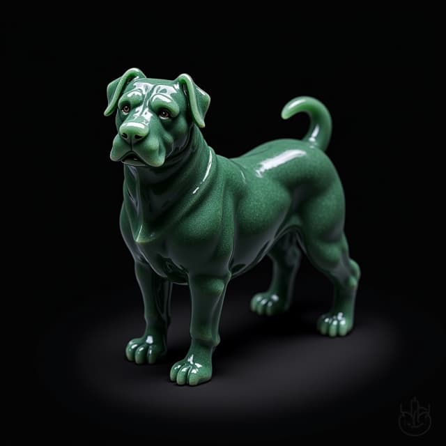 Onyx Dog Figurine of Wondrous Power