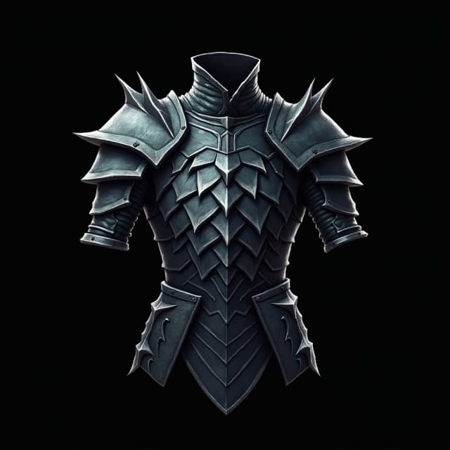 Black Dragon Scale Mail