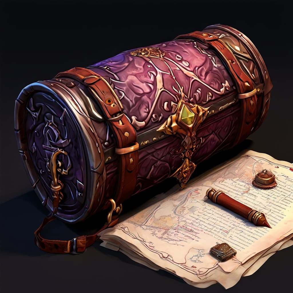Case, map or scroll