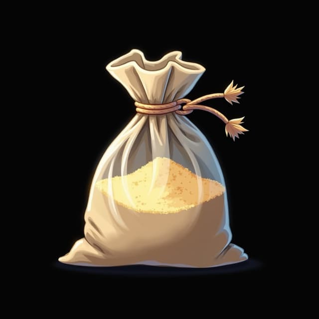 Little bag of sand