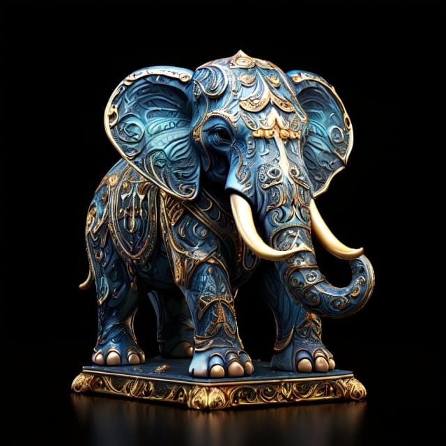 Marble Elephant Figurine of Wondrous Power