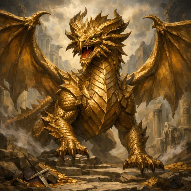 Ancient Brass Dragon