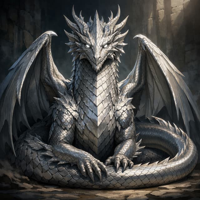Ancient Silver Dragon