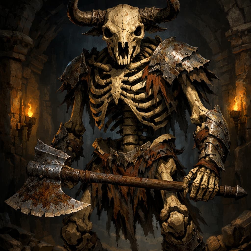 Minotaur Skeleton