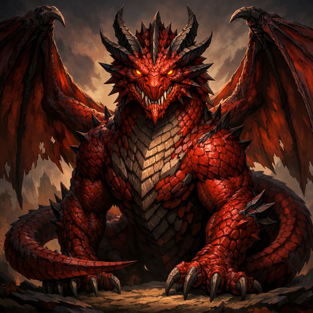 Ancient Red Dragon