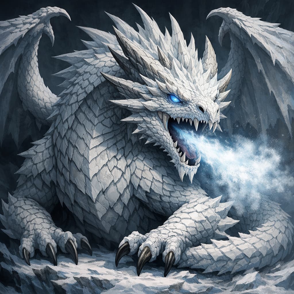 Ancient White Dragon