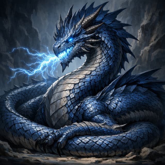 Ancient Blue Dragon
