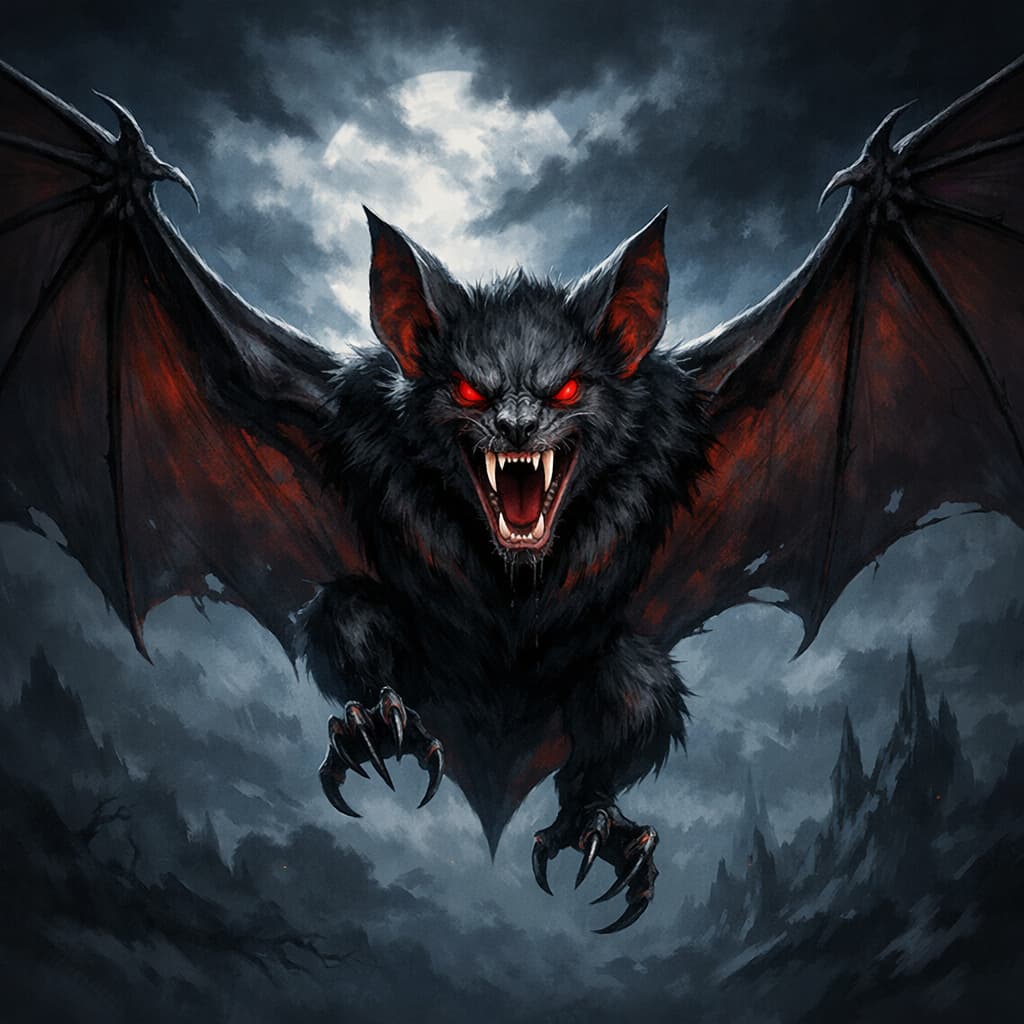 Vampire, Bat Form