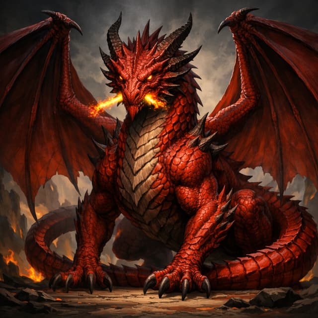 Adult Red Dragon