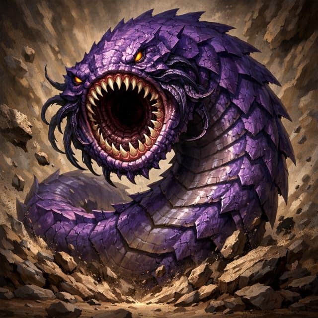 Purple Worm
