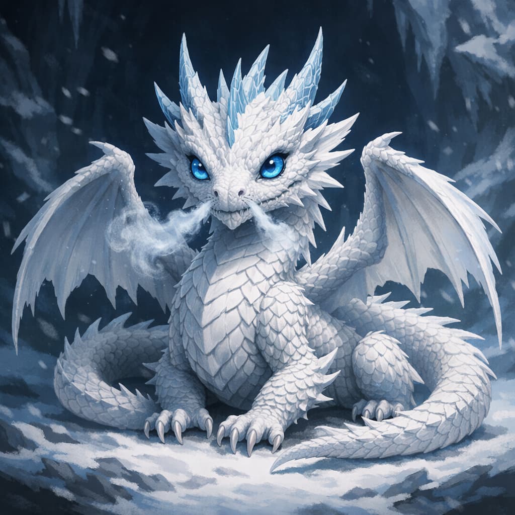 White Dragon Wyrmling