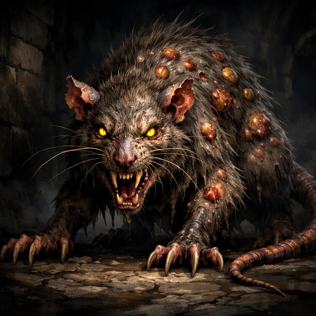 Giant Rat (Diseased)