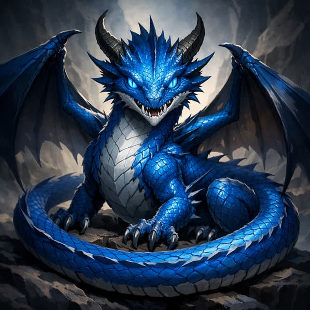 Young Blue Dragon