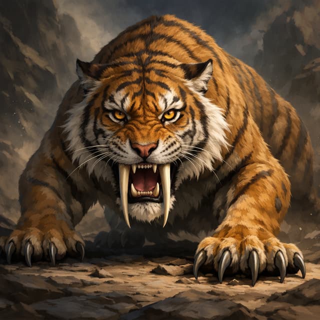 Saber-Toothed Tiger
