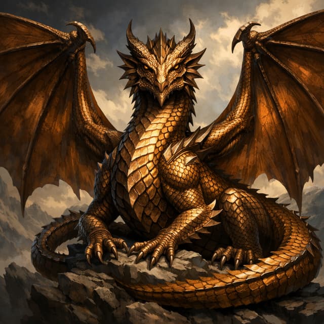 Adult Bronze Dragon