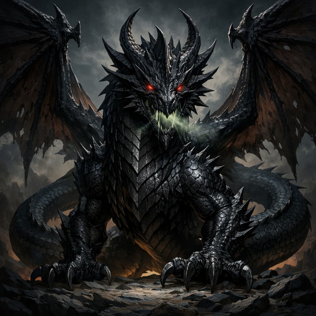 Ancient Black Dragon