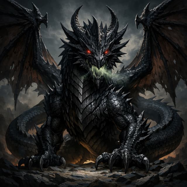 Ancient Black Dragon