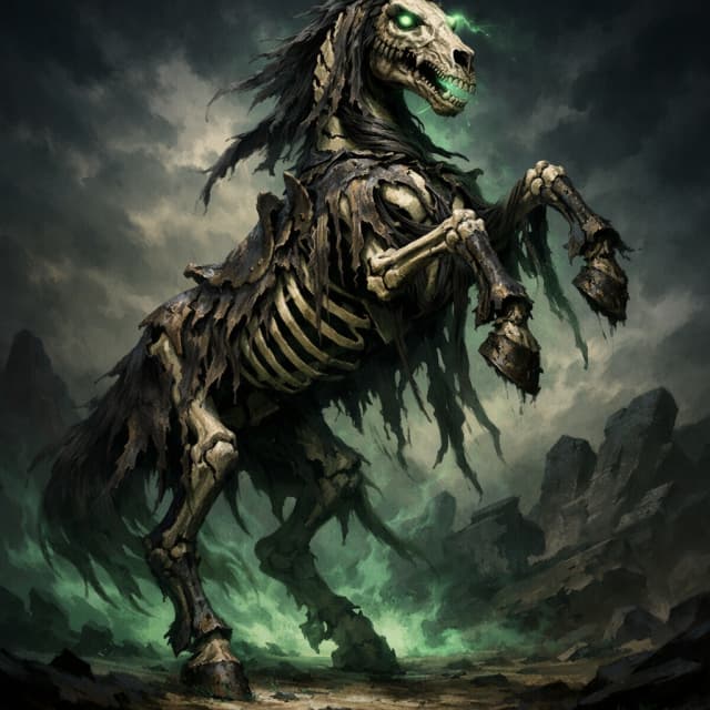 Warhorse Skeleton