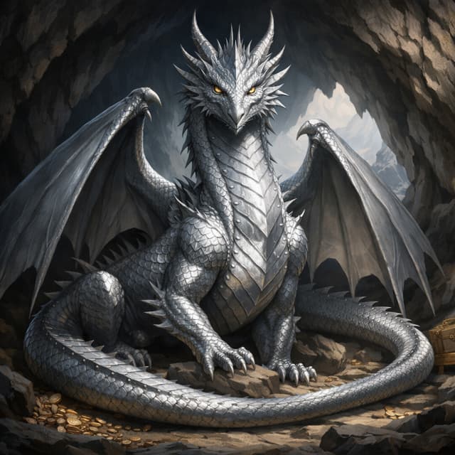 Adult Silver Dragon