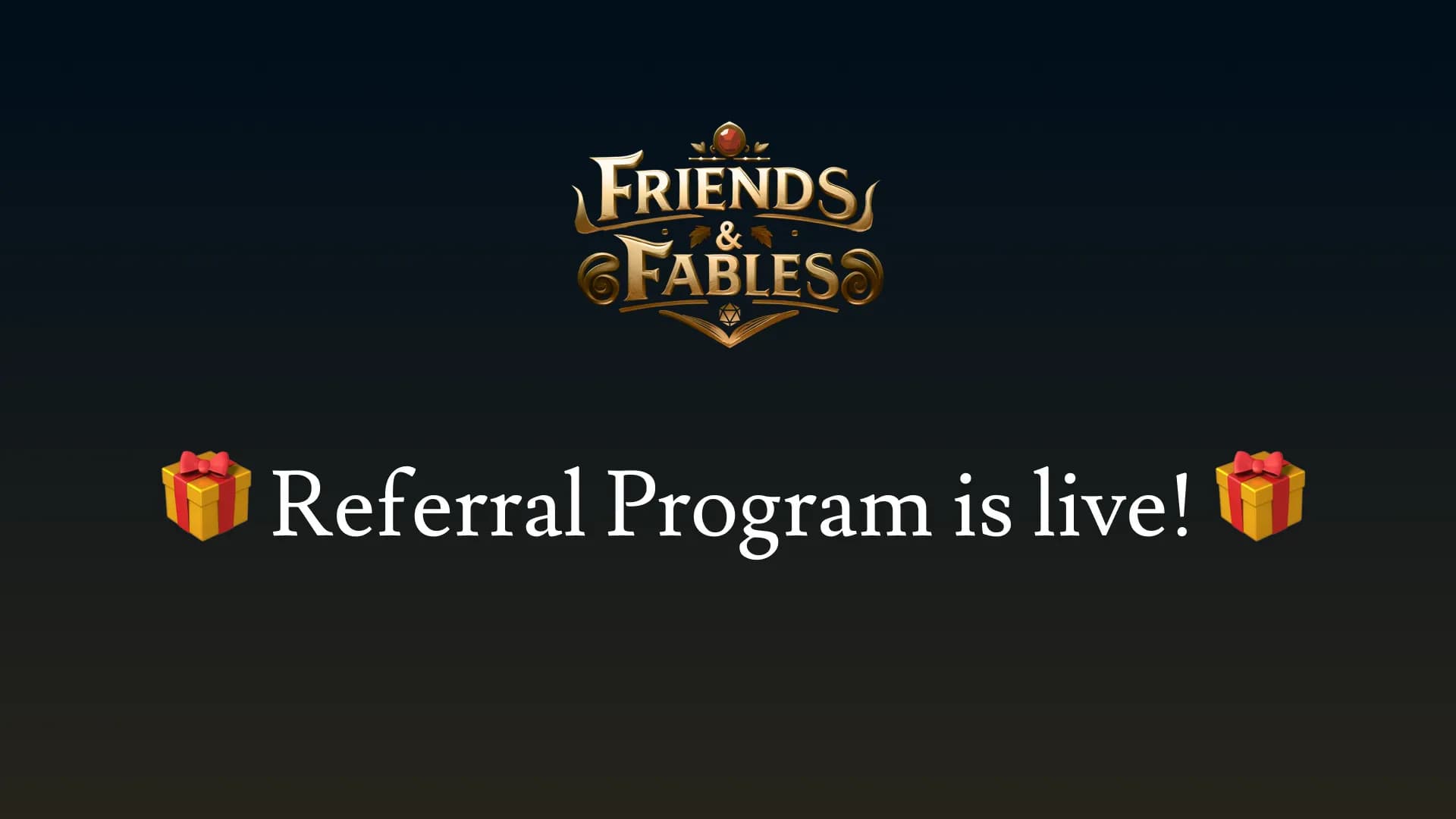 Referral Program is Live!