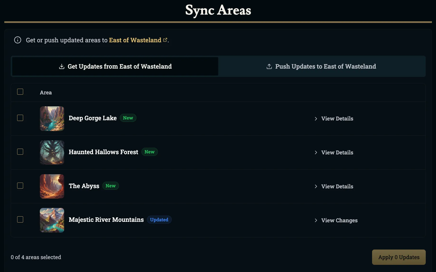 Sync Between Worlds & Campaigns + In Message Memory Updates