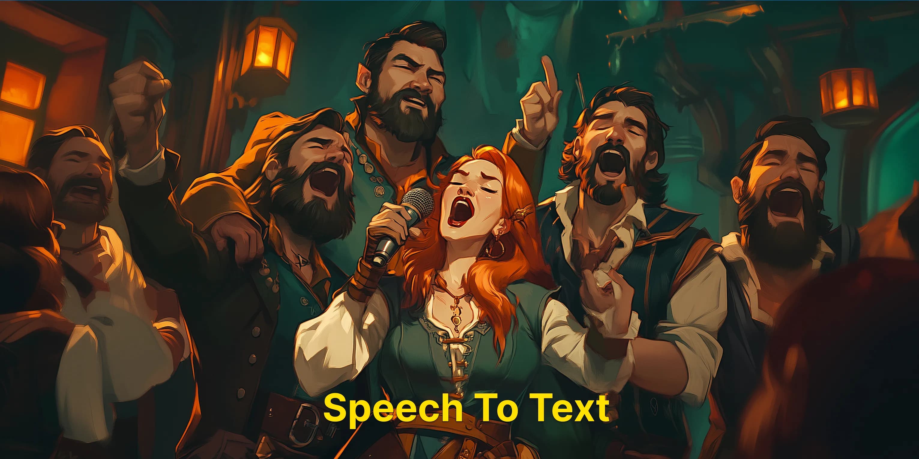 Speech to Text: Play with Your Voice!