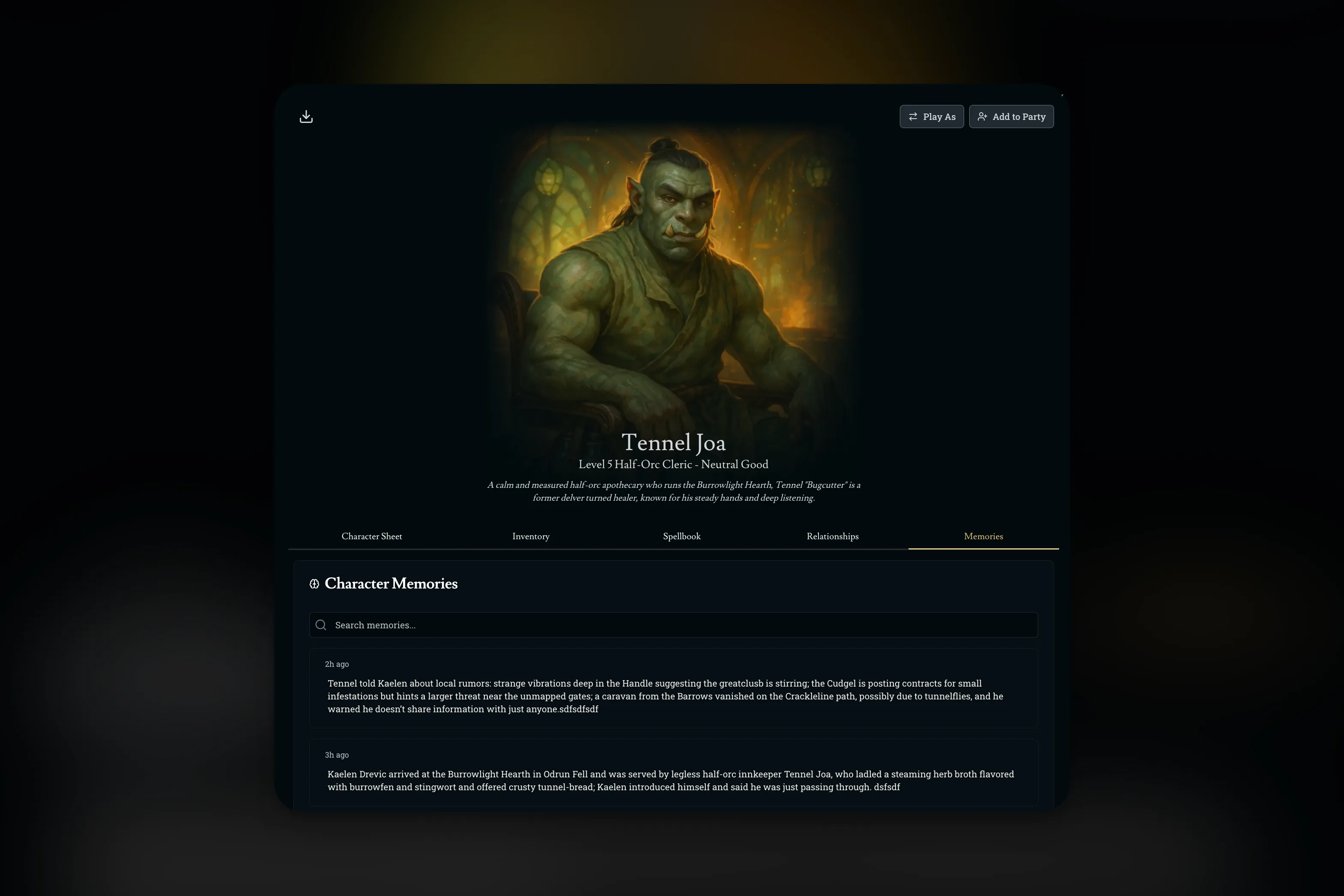 Patch Notes 25.41 - NPC Memory + Planning